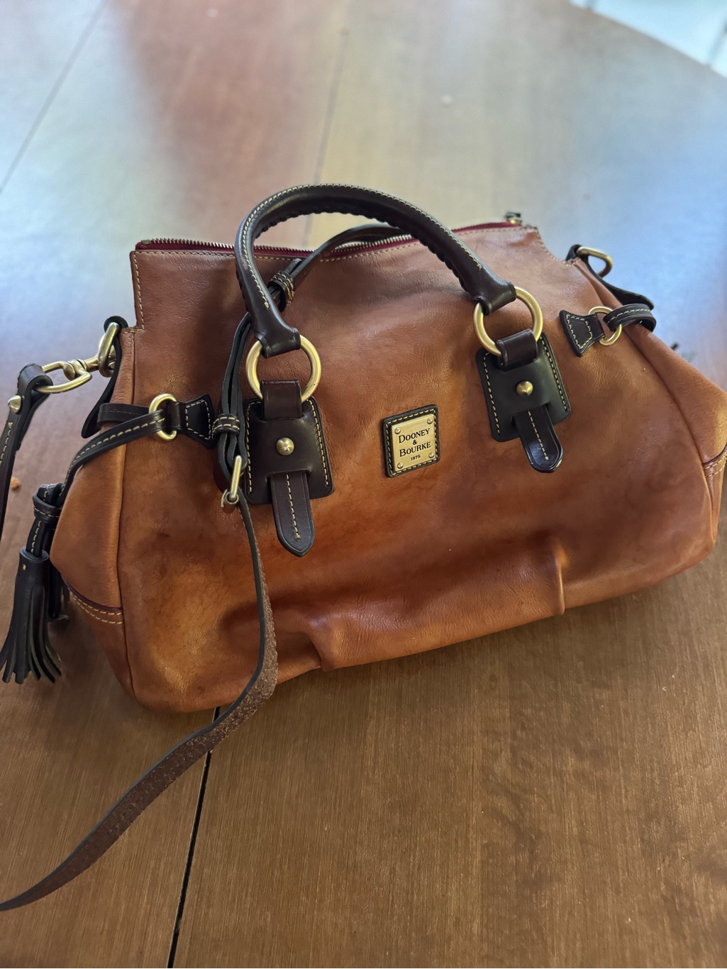 Dooney & Bourke Florentine Leather Sachel